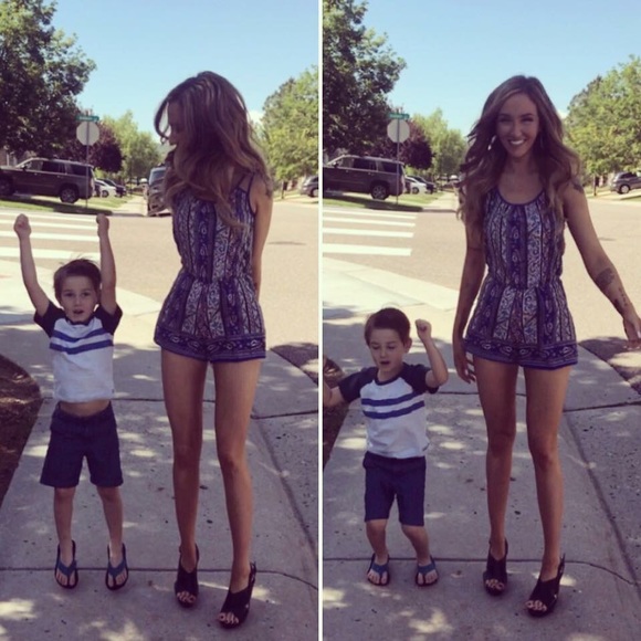 MINE Thin-Strapped Romper - Picture 3 of 4